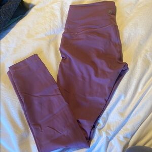 Lululemon Mauve Lilac Leggings Wunder Train HR